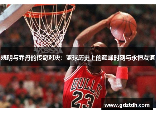 姚明与乔丹的传奇对决：篮球历史上的巅峰时刻与永恒友谊